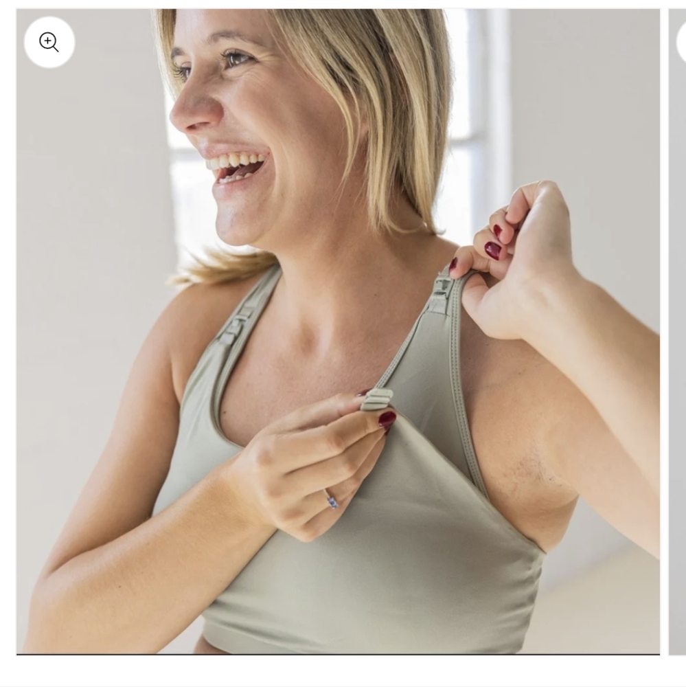 Women's Nursing Sports Bra